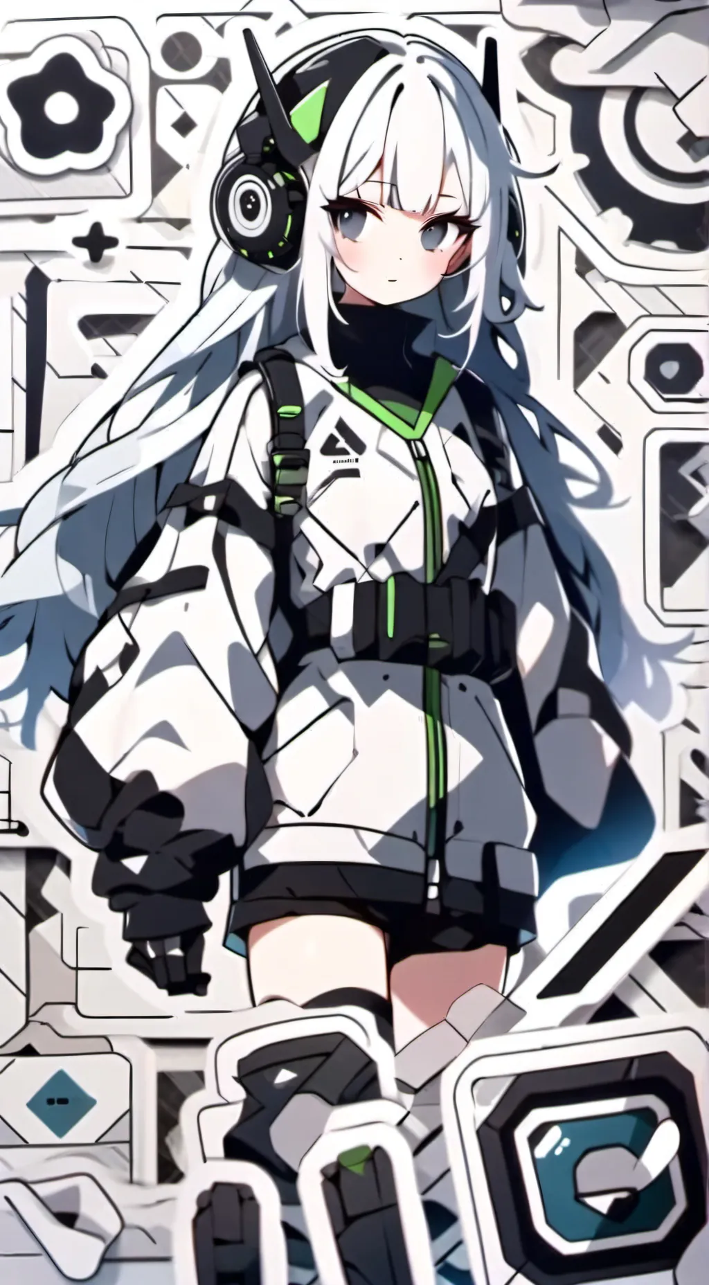 ai character: Mha x md background