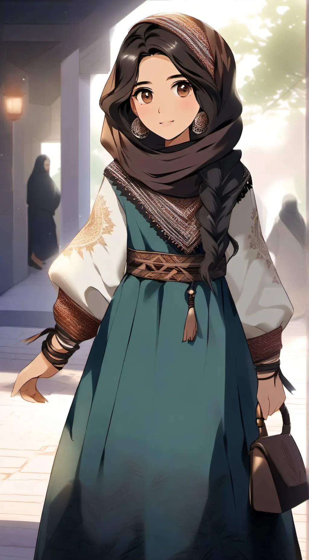ai character: Mina Ahmadzai background