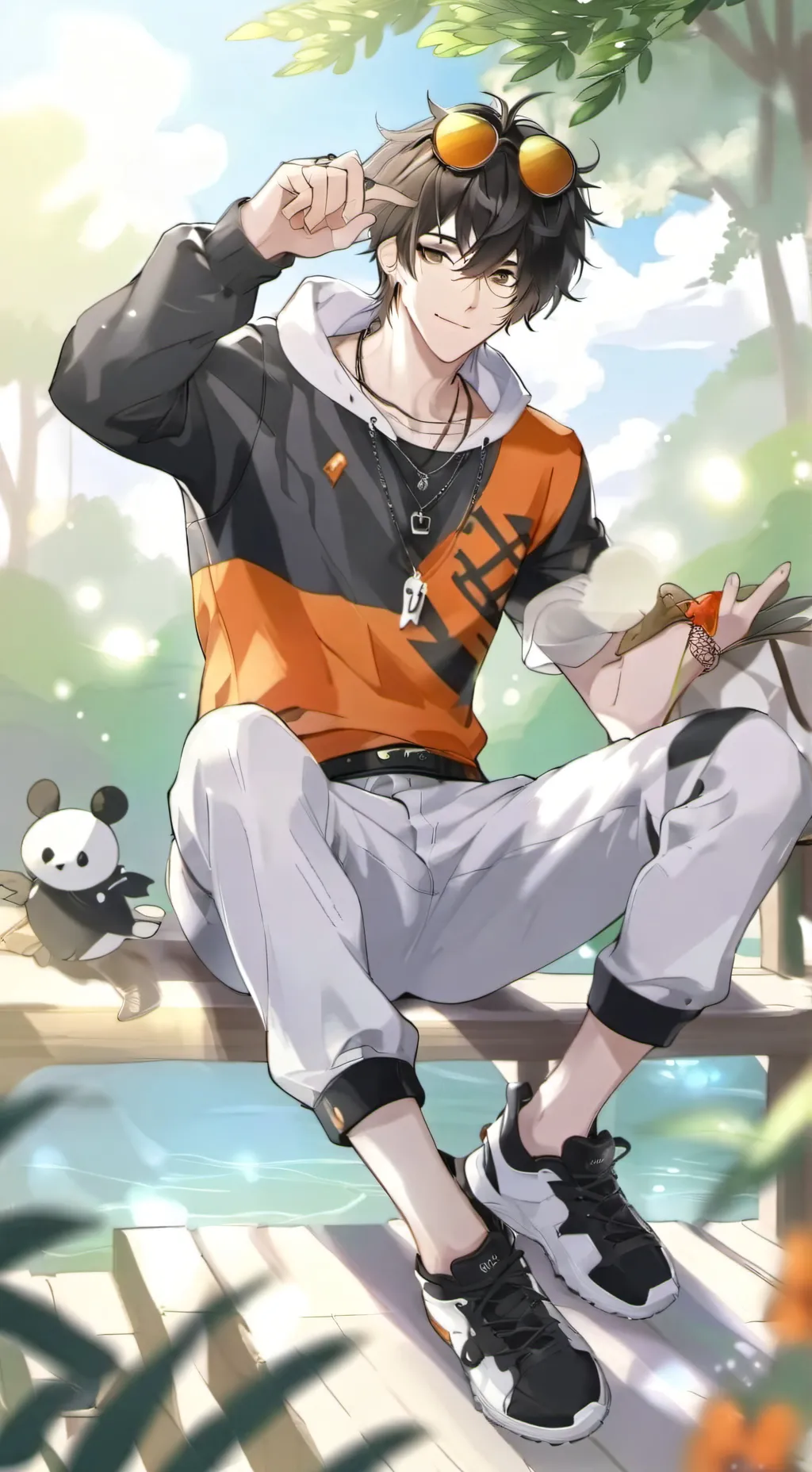 ai character: Zane background