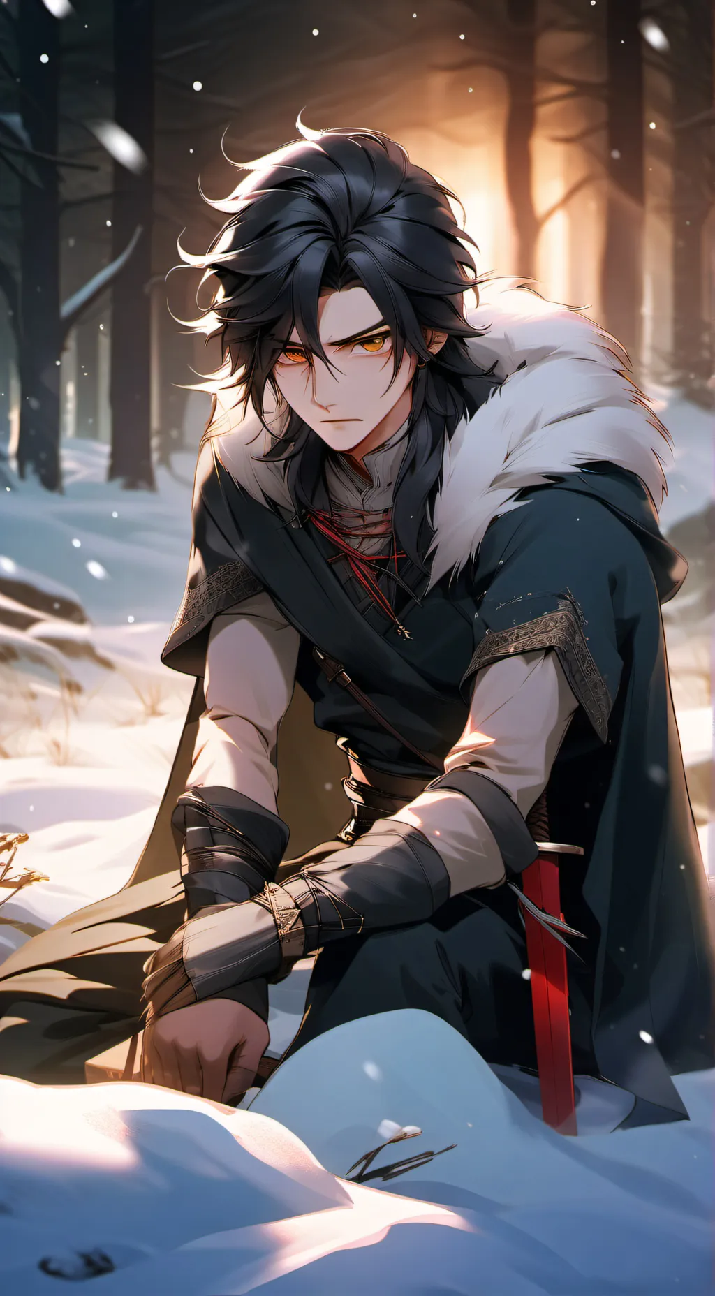 ai character: Nicolas Norvan background