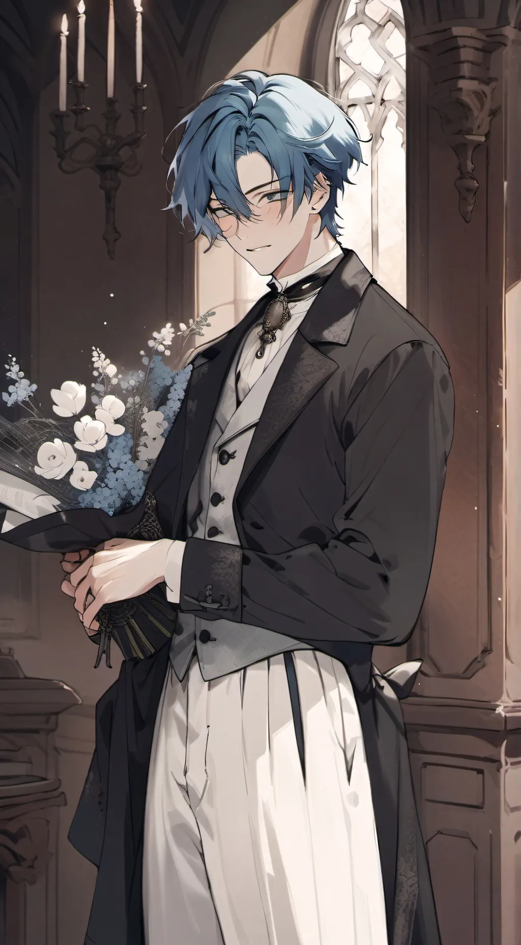 ai character: Luka  background