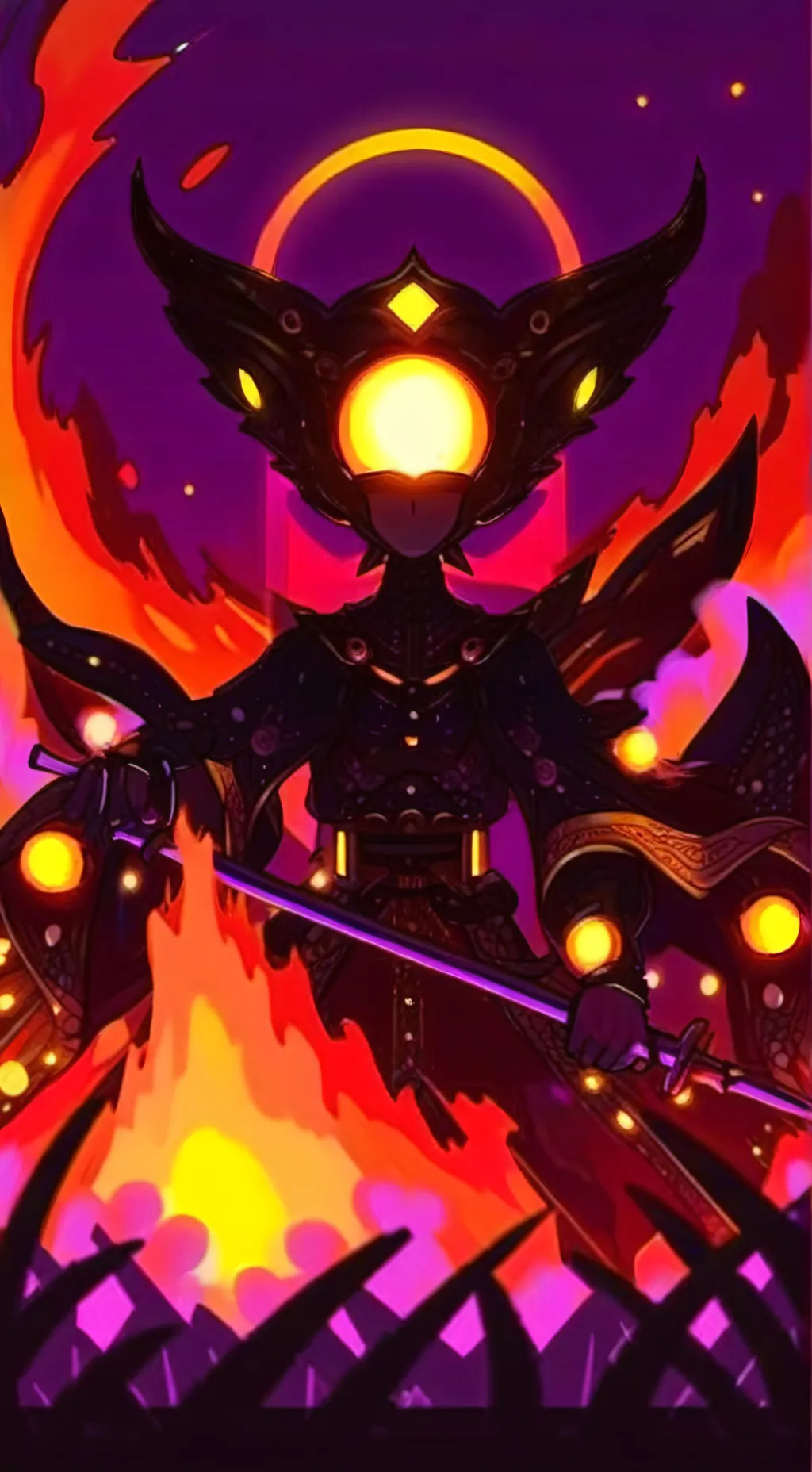 ai character: Tsams  background