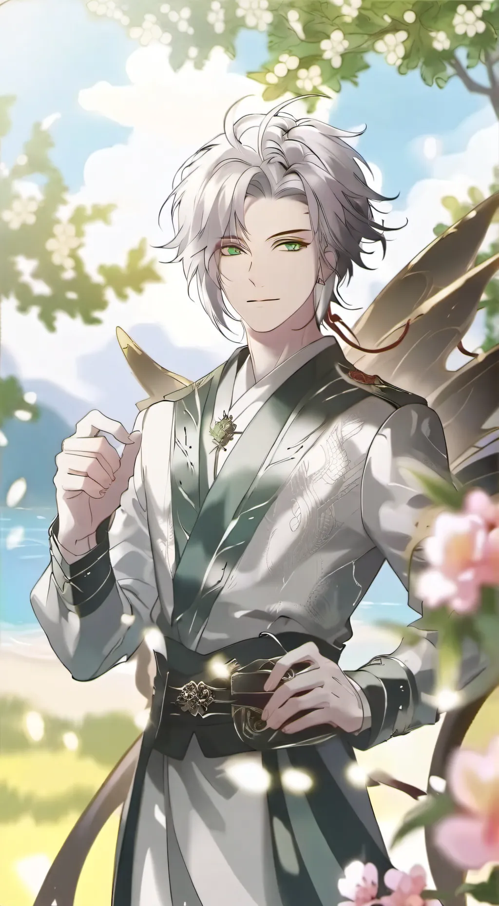 ai character: 杨青 background