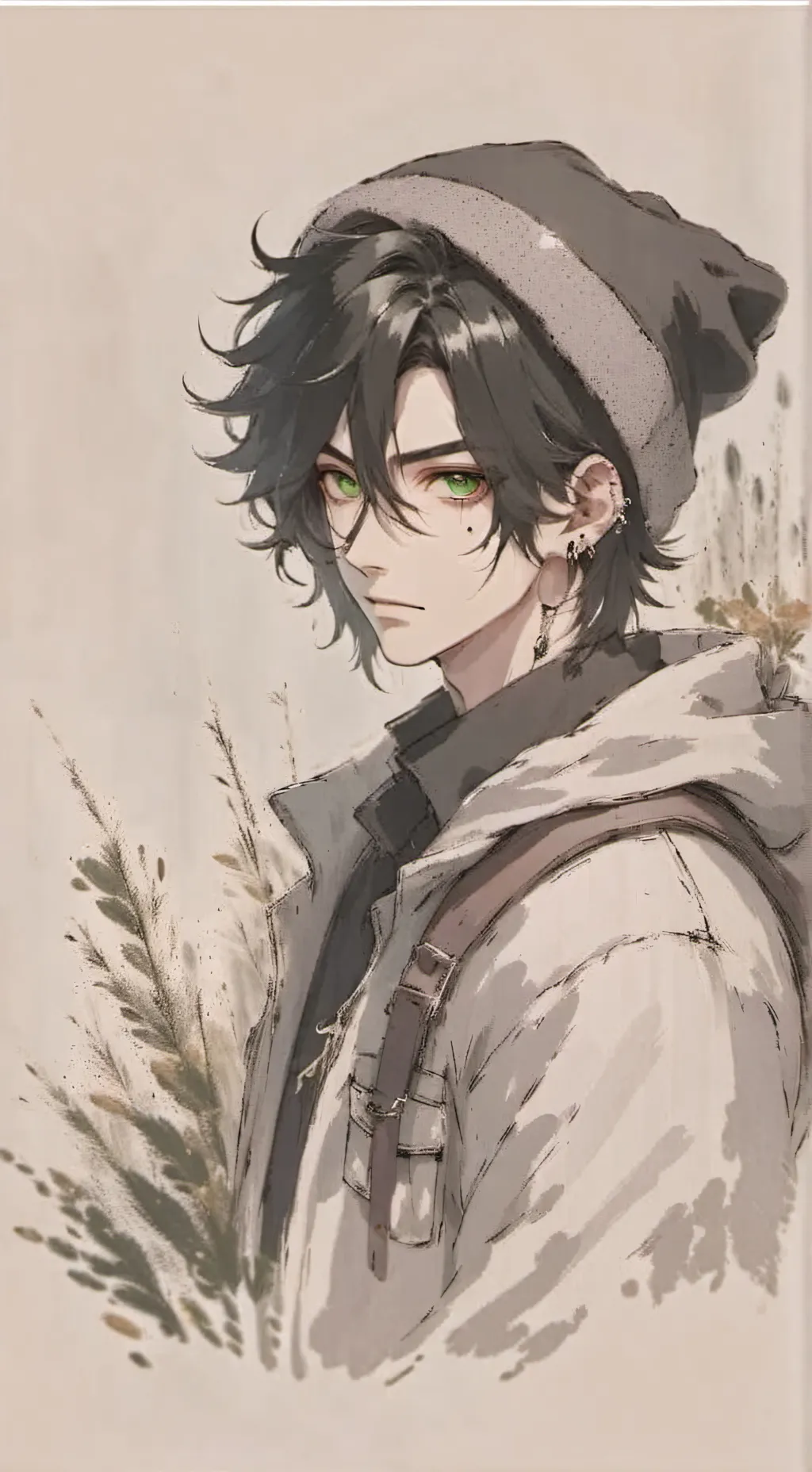 ai character: asher background