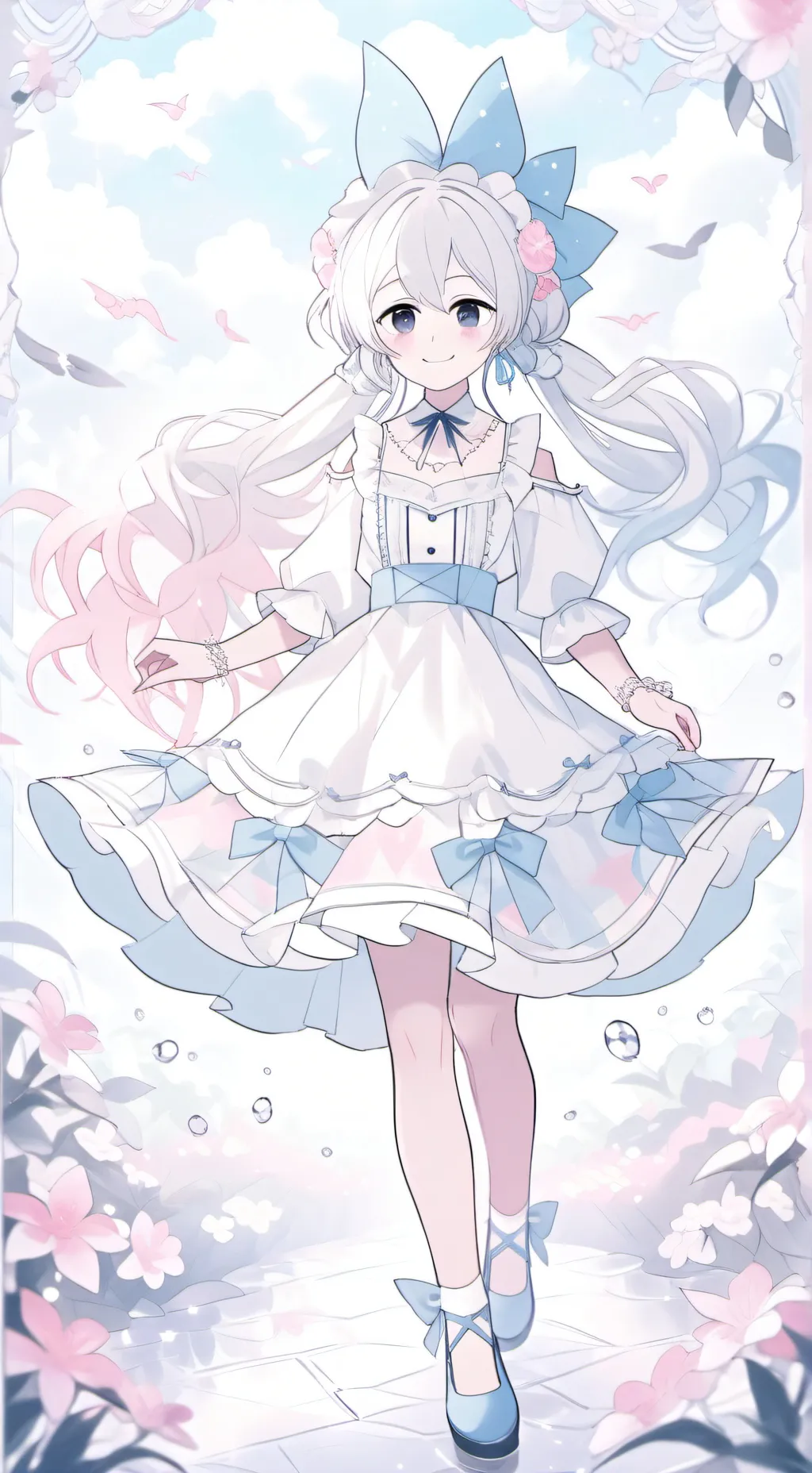 ai character: Katsuki Bakugou  background