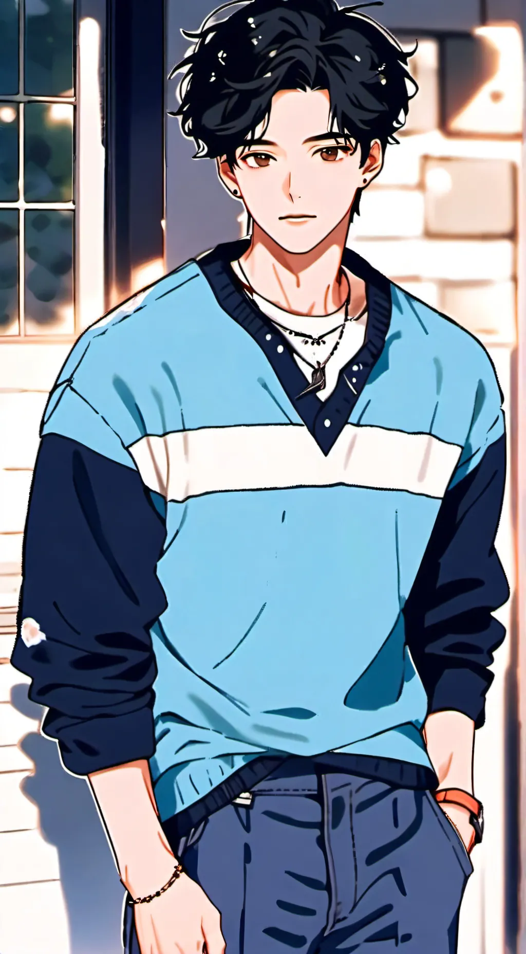 ai character: Luca background