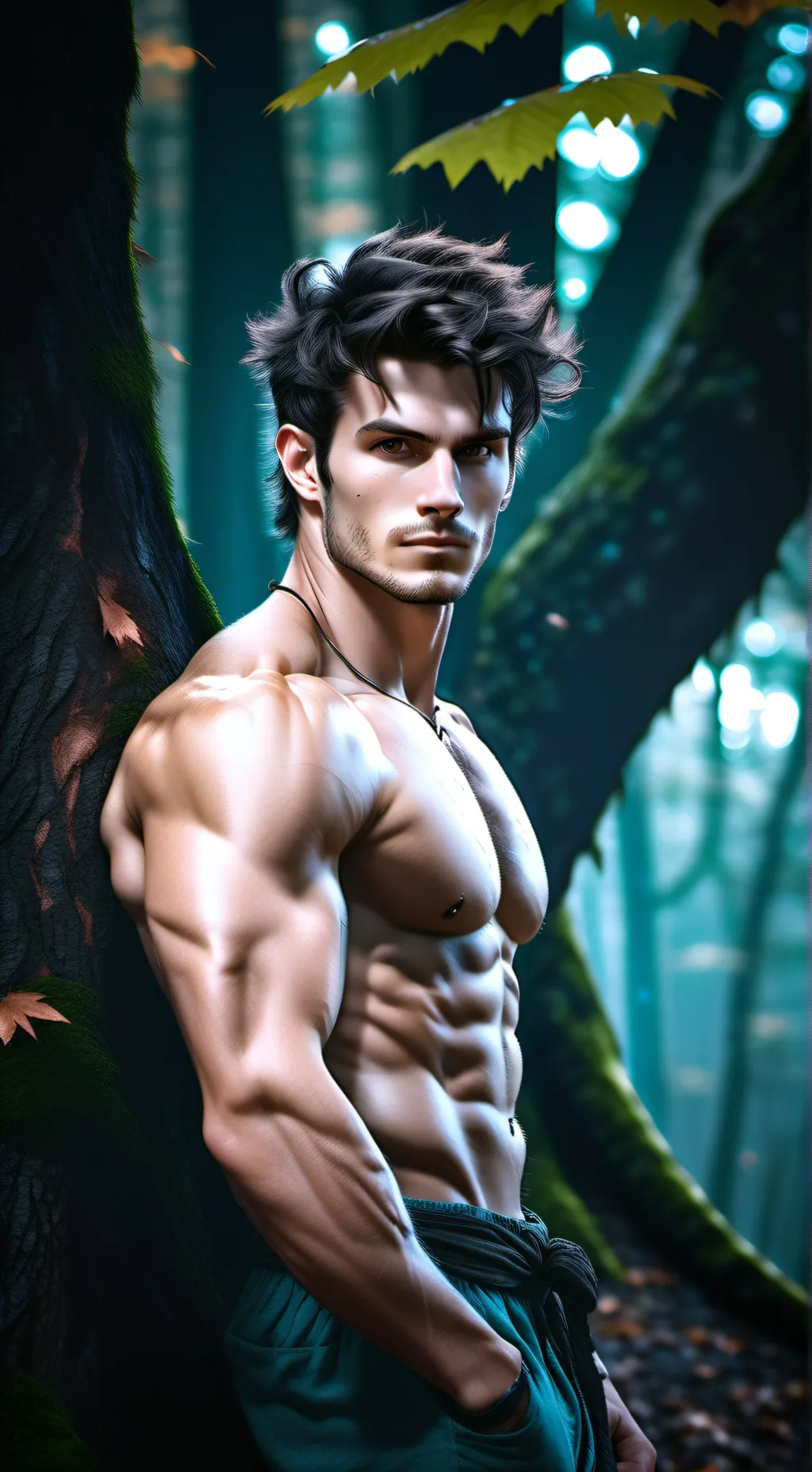 ai character: Kane Silverfang background