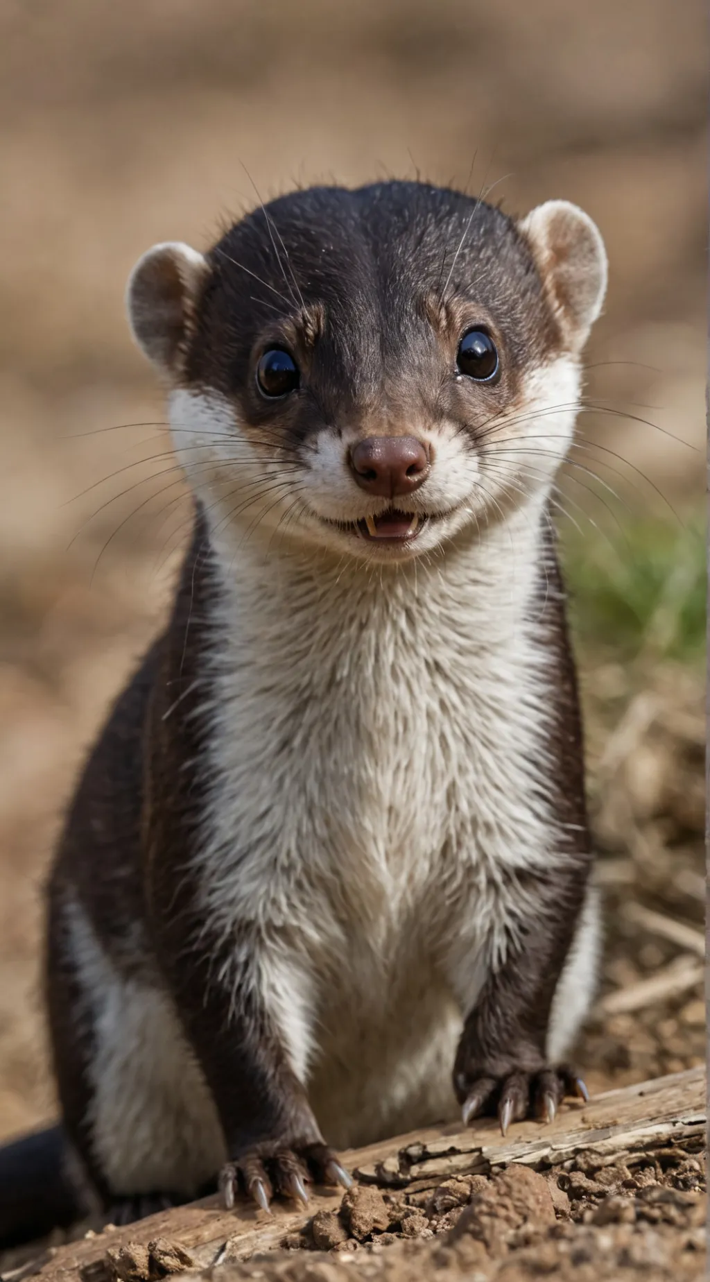 ai character: The Wise Weasel background