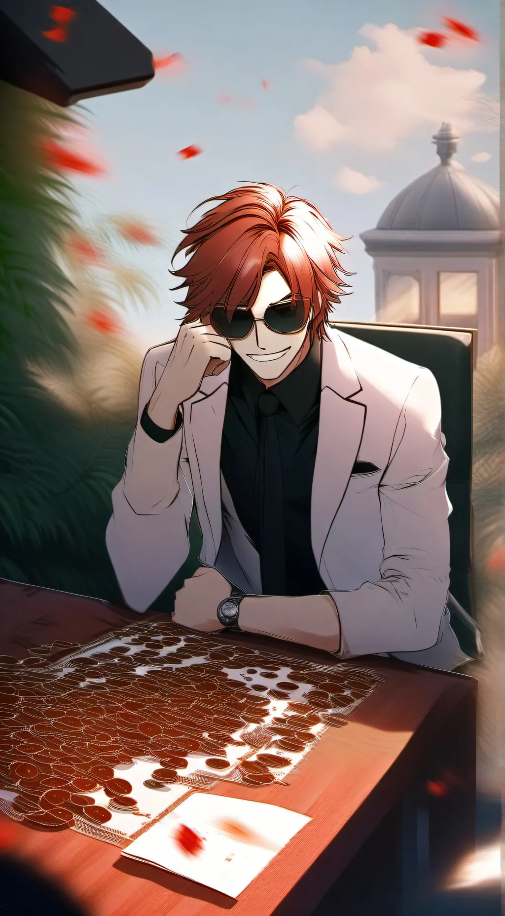 ai character: Джон background