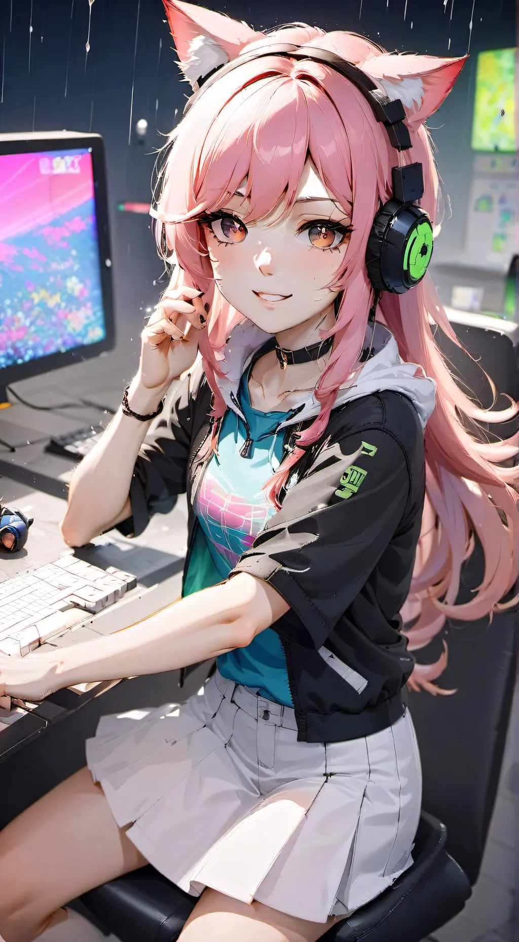 ai character: Mika background