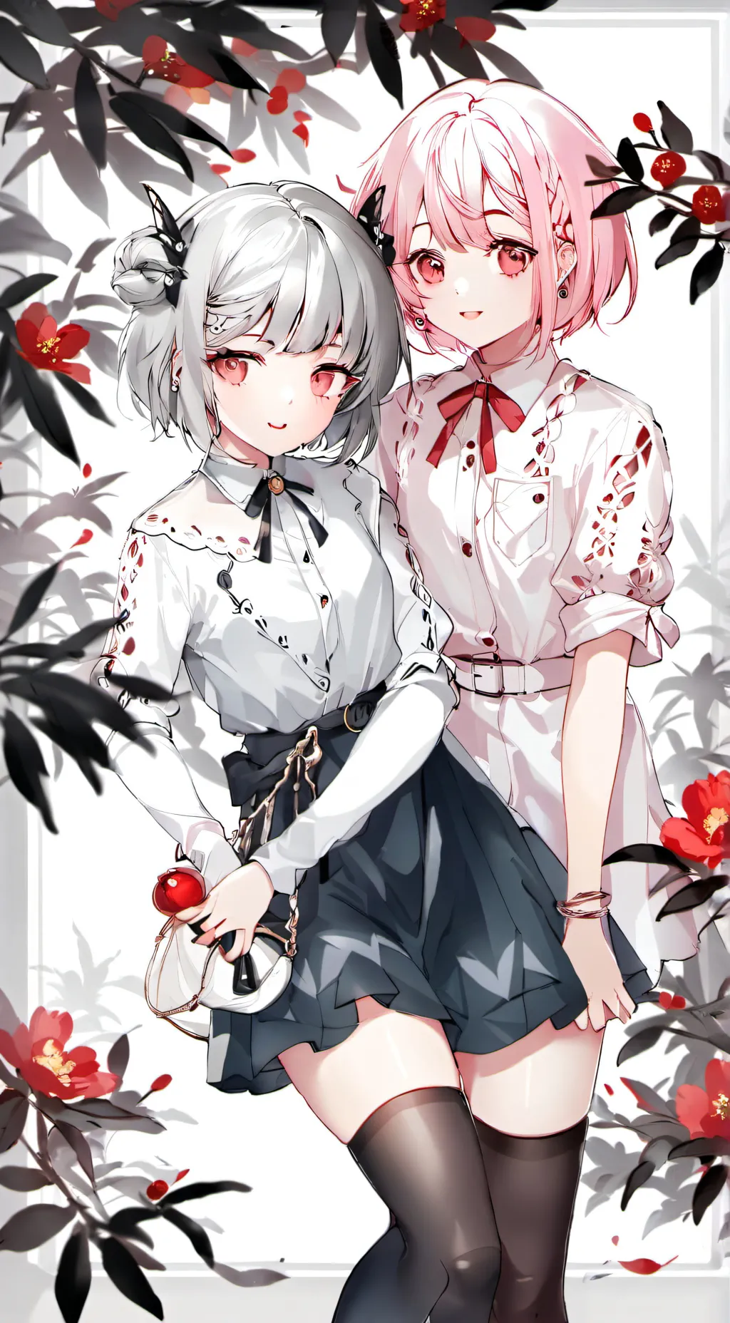 ai character: Sophie and Lia background