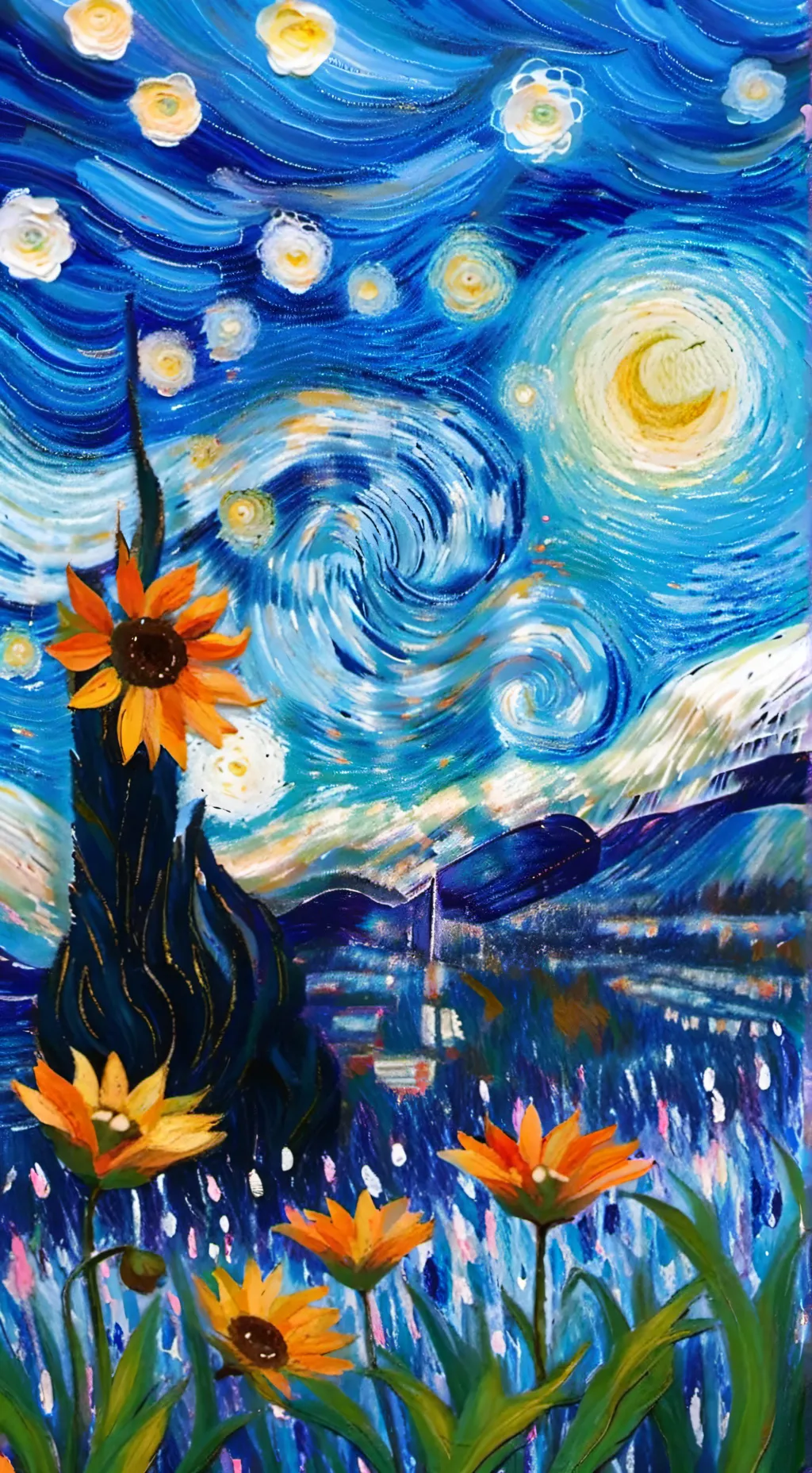 ai character: Christmas dsmp :3 background