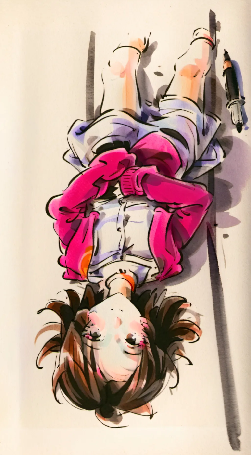 ai character: Dan da dan background