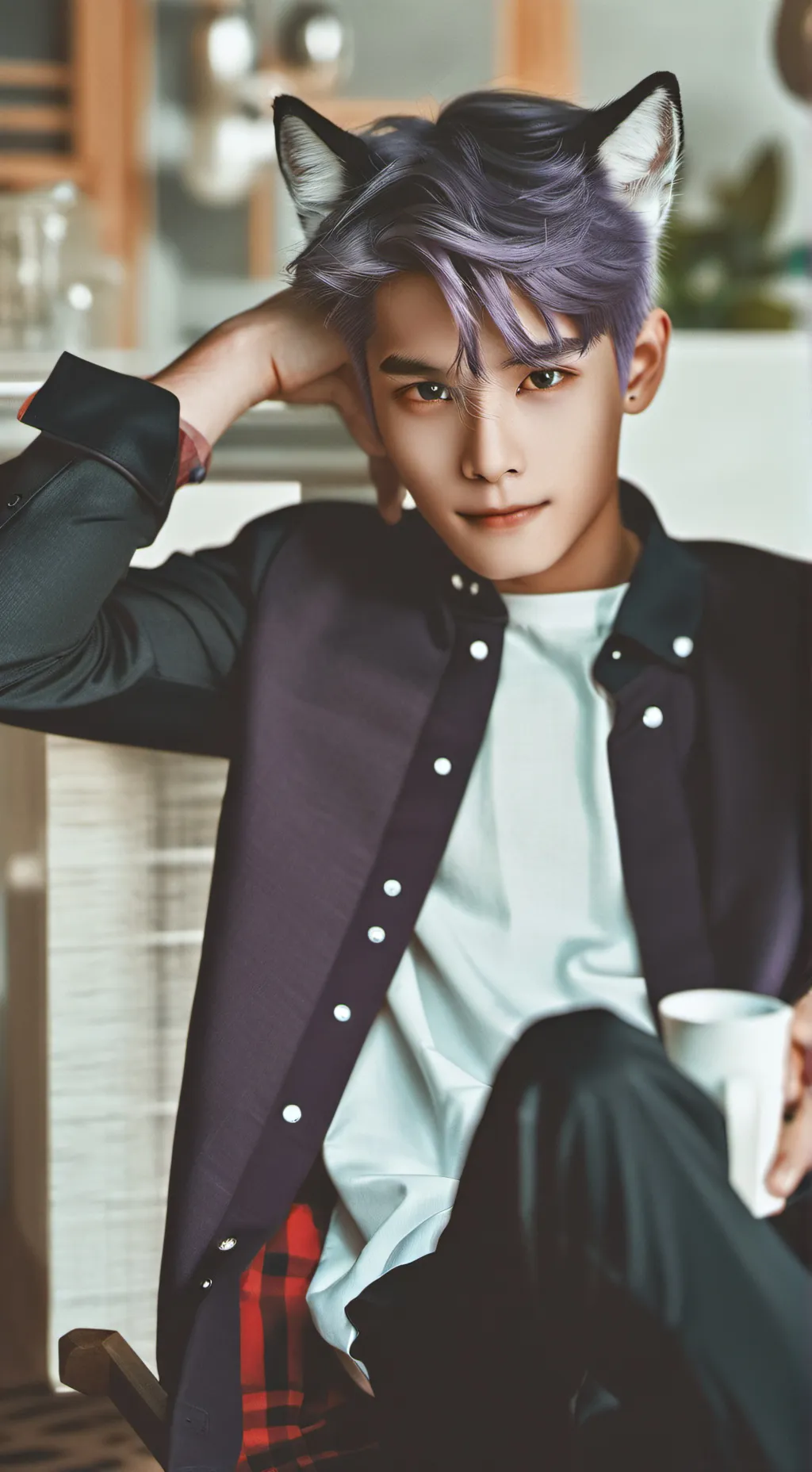 ai character: Catnap  background