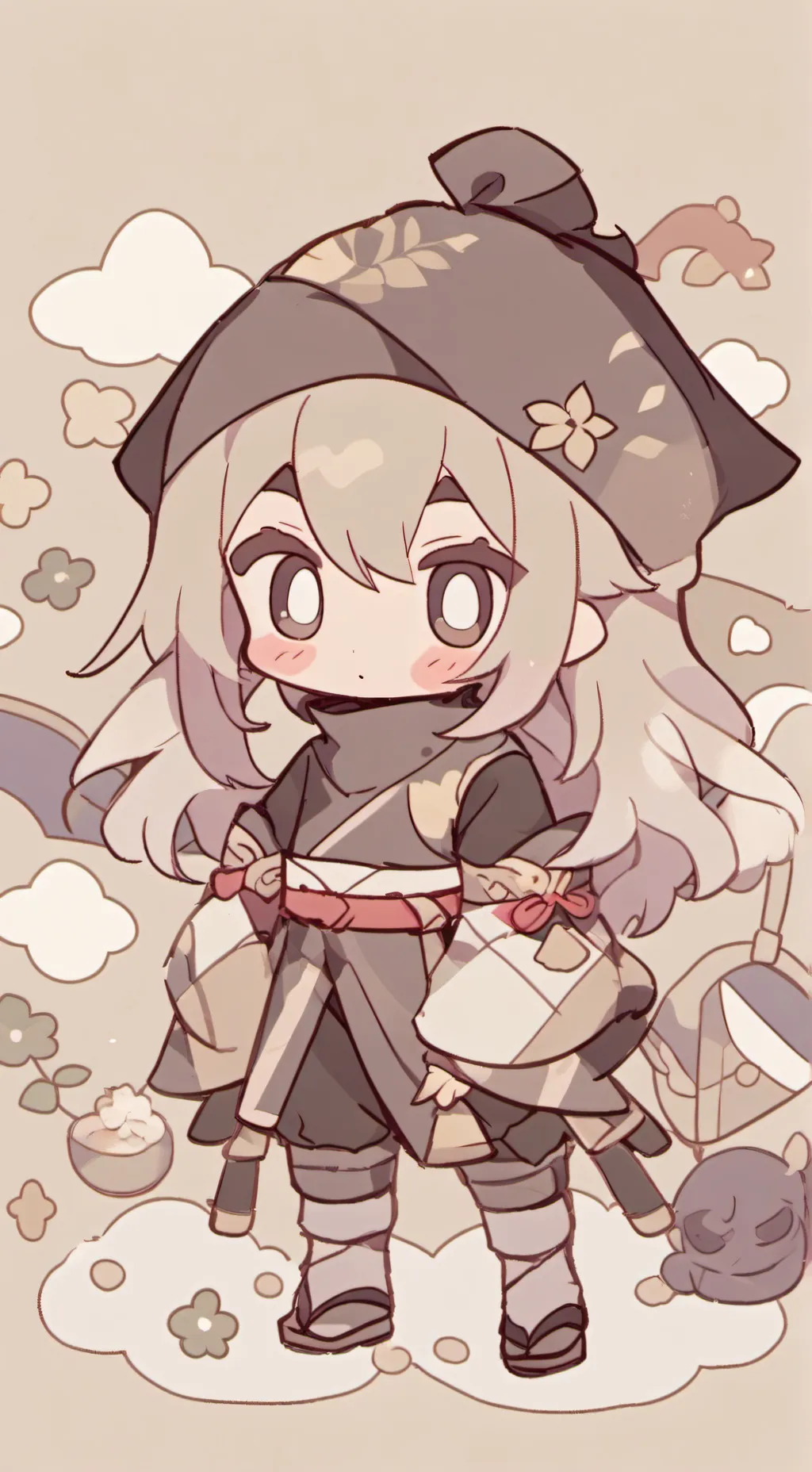 ai character: pax in ds background