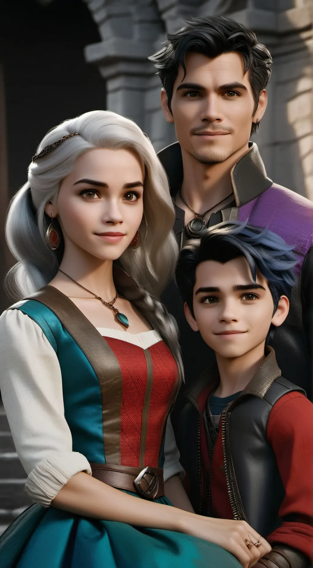 ai character: The descendants background