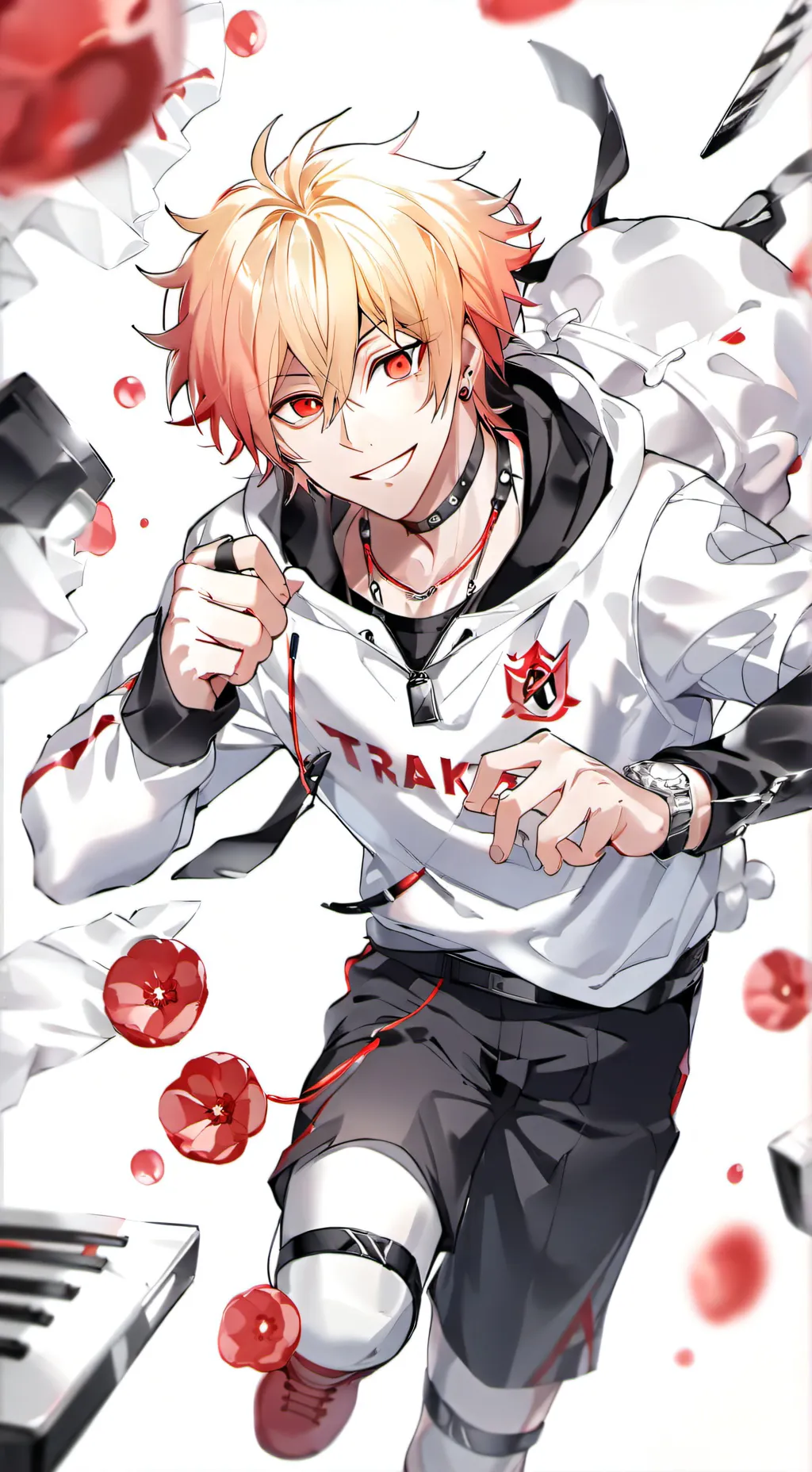 ai character: mha infected background