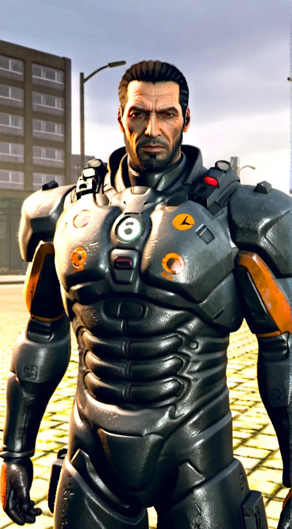 ai character: G-man background