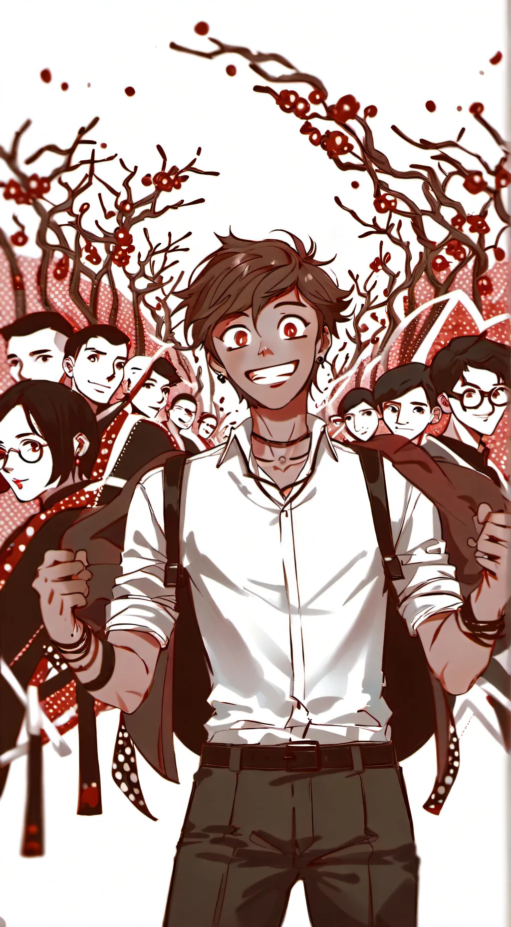 ai character: Alastor(uman) background