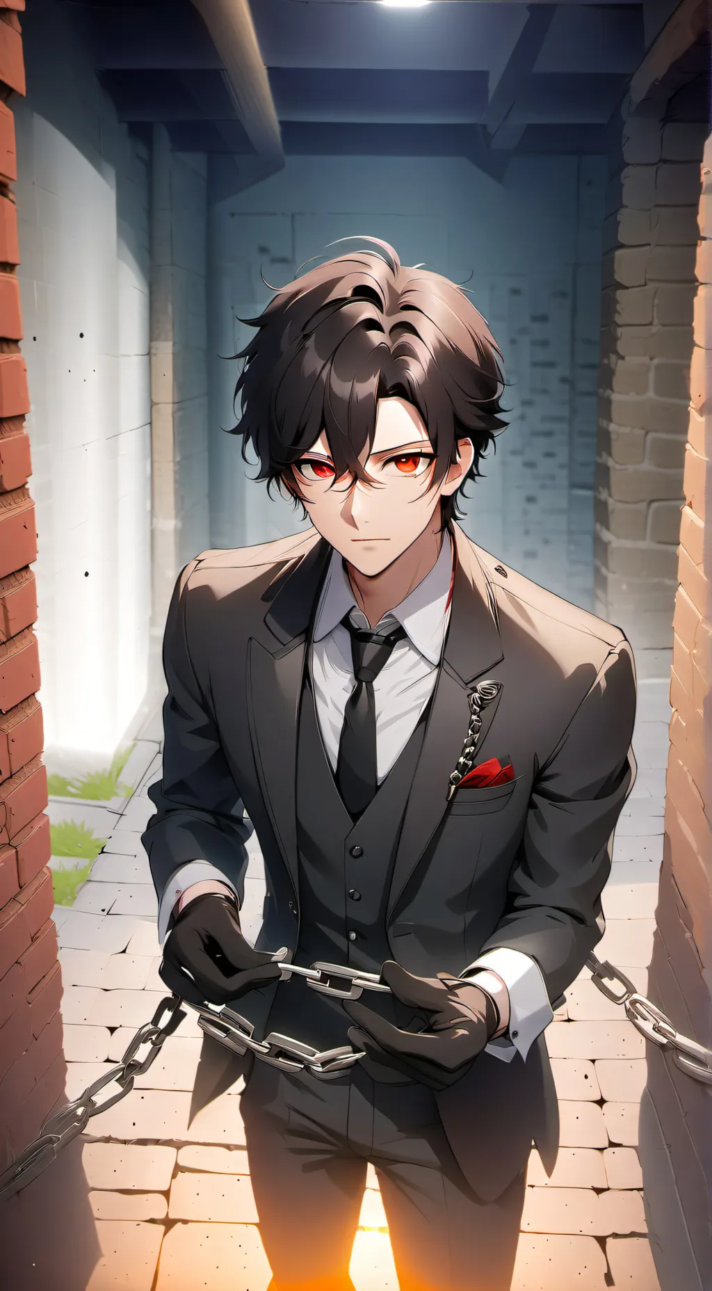 ai character: Blade  background