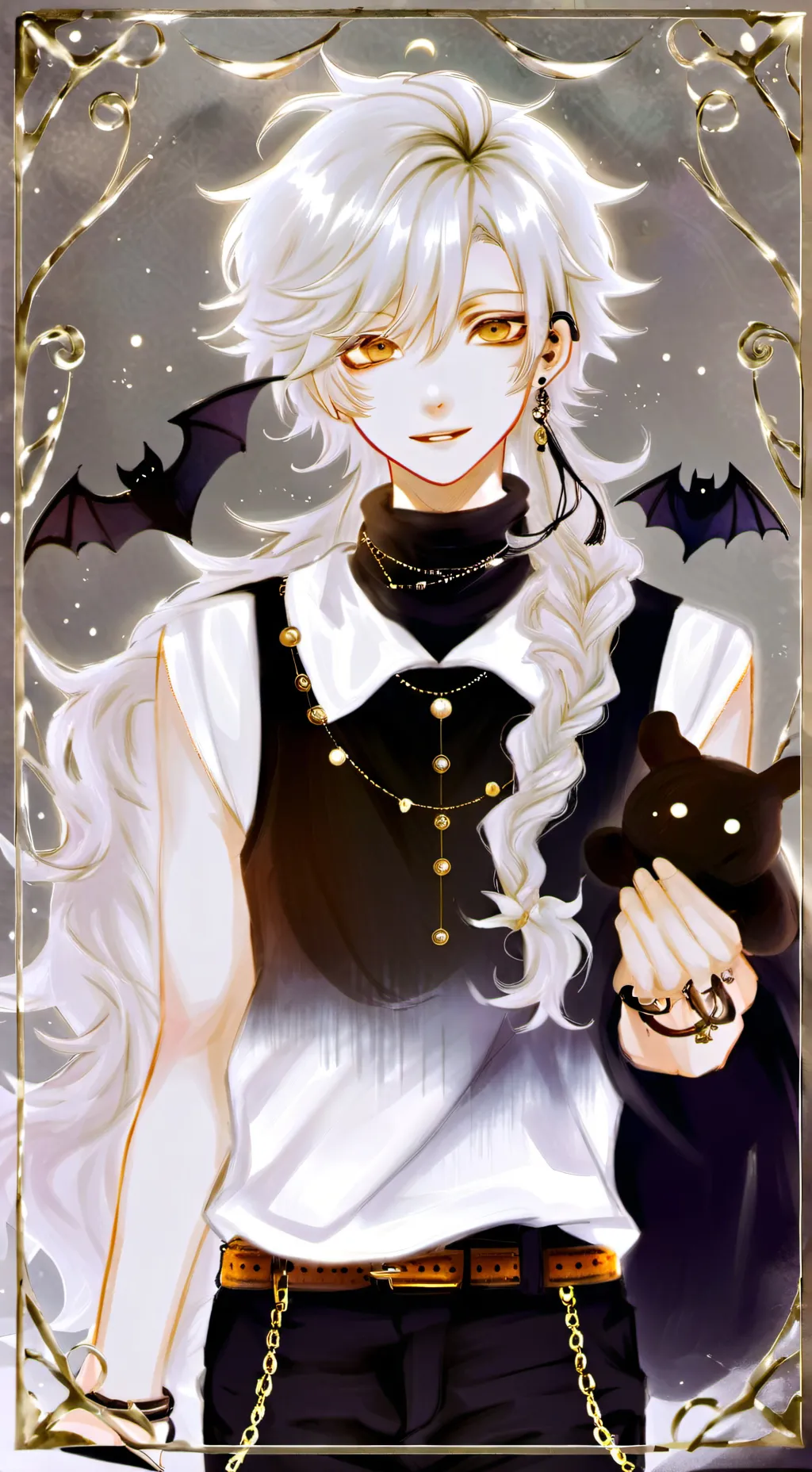 ai character: ☽Mars☾ background