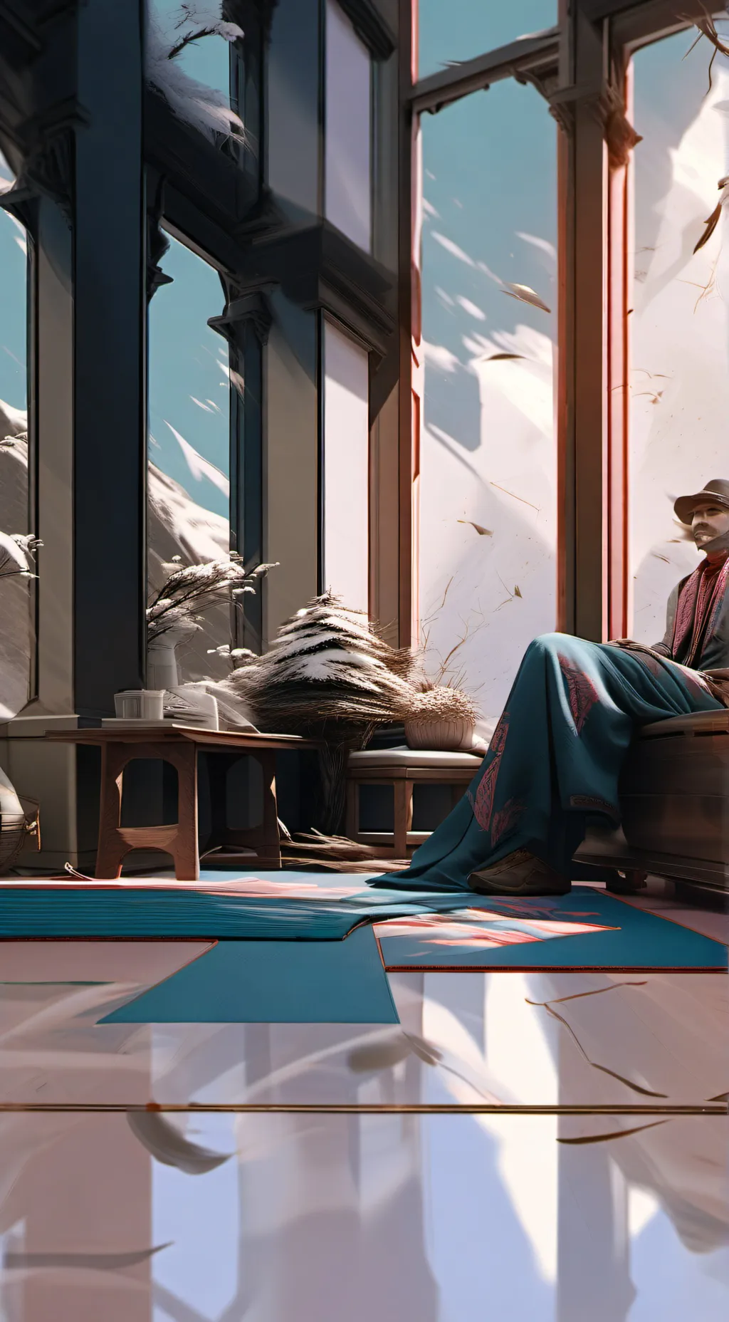 ai character: Tom and Bill! • background