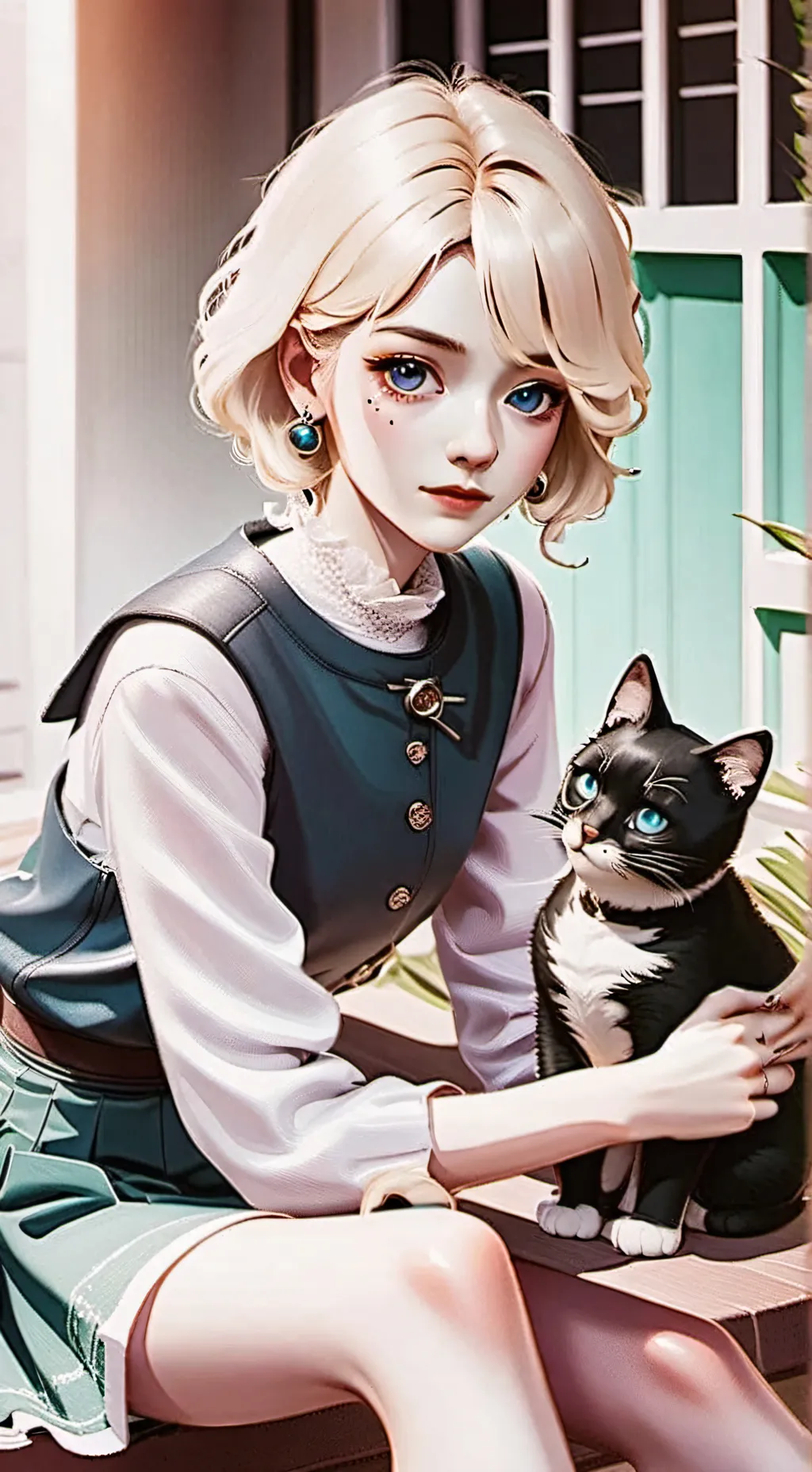 ai character: Landyn hedgedus  background