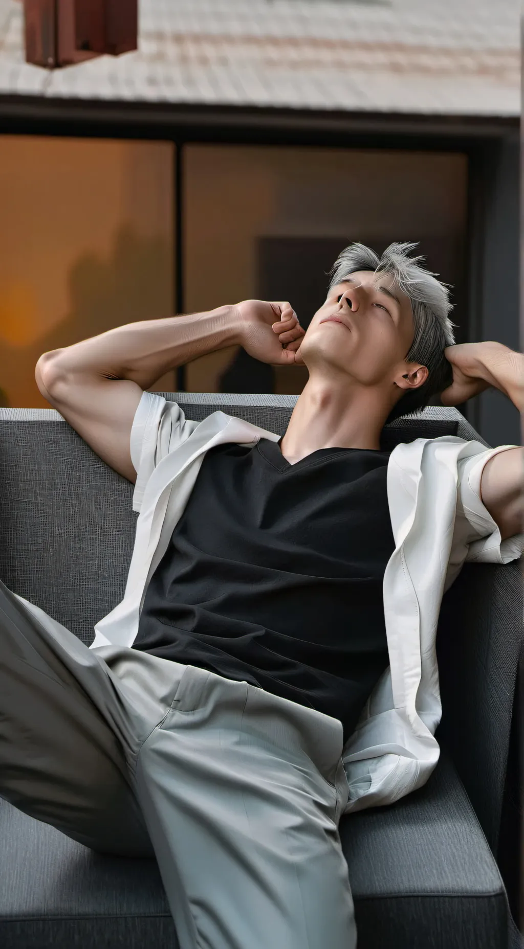 ai character: gojo background