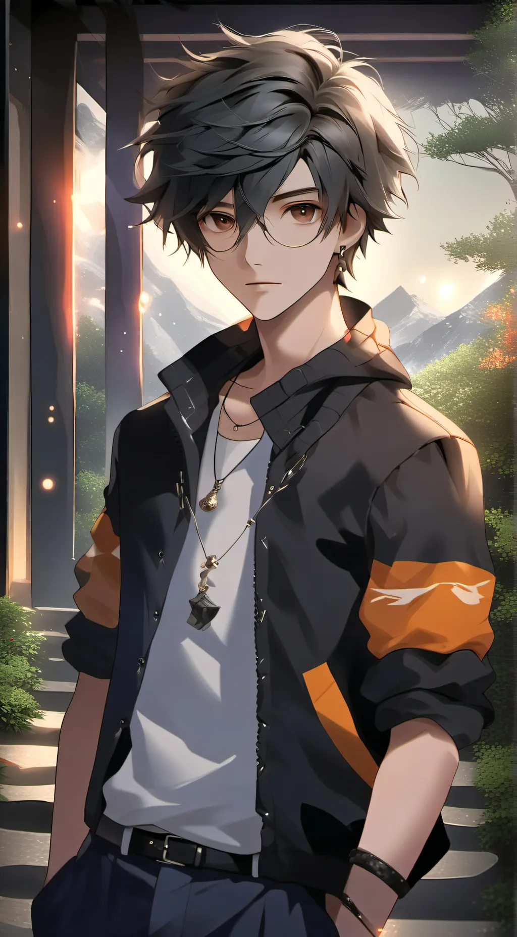 ai character: adam background