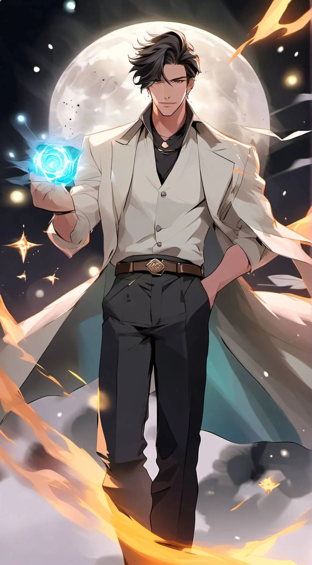 ai character: Dad  background