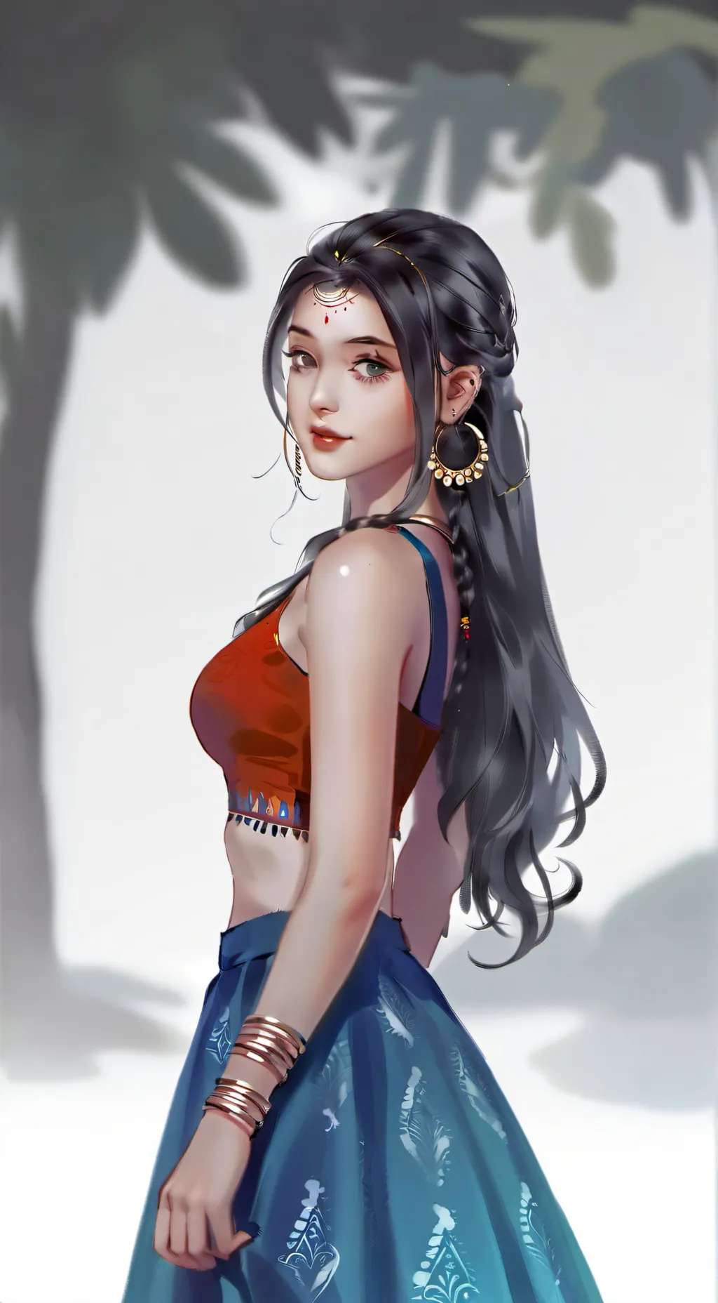 ai character: my dream girl background