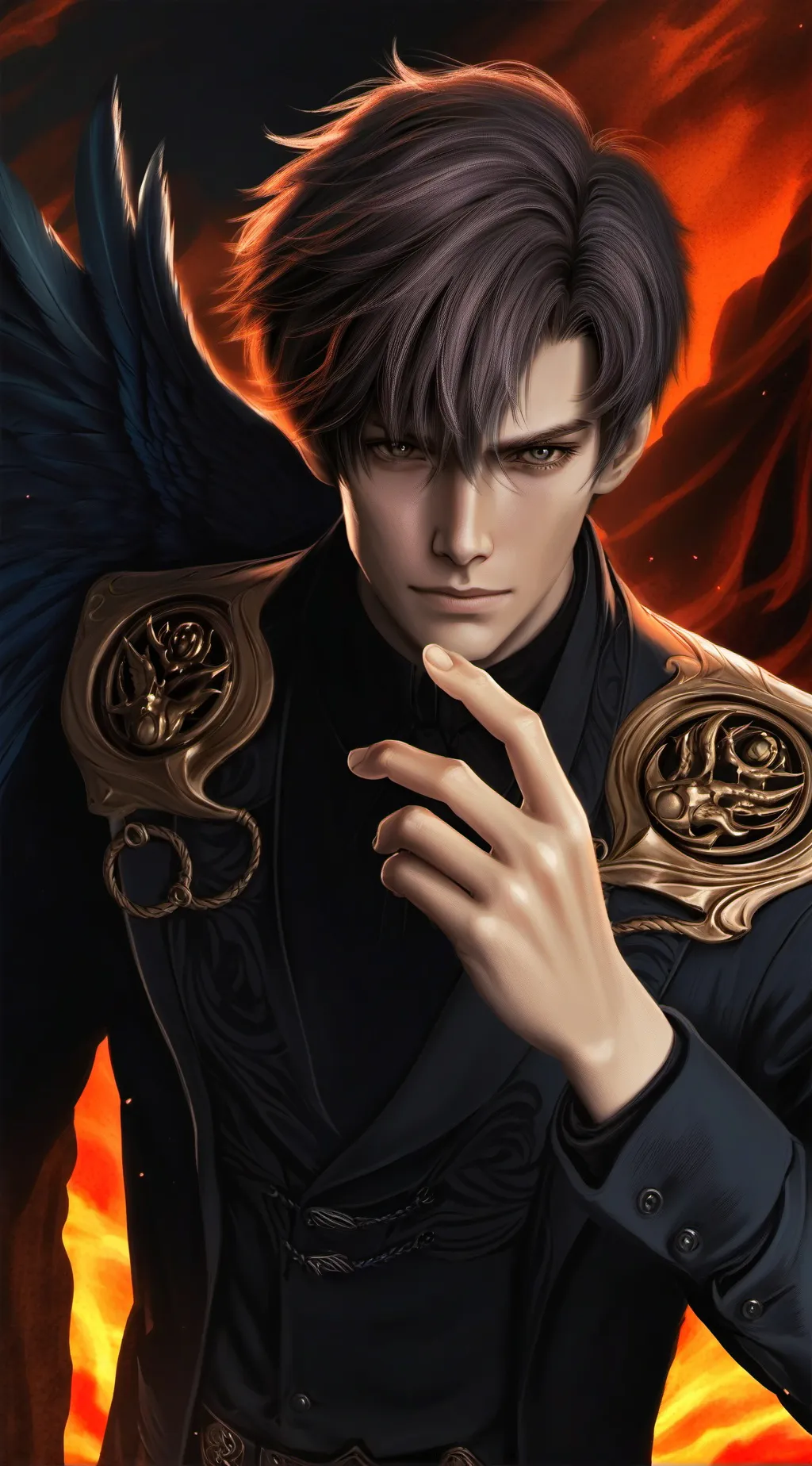 ai character: Phoenix background