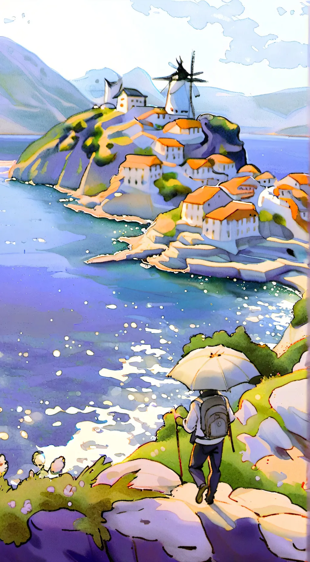 ai character: Lab background