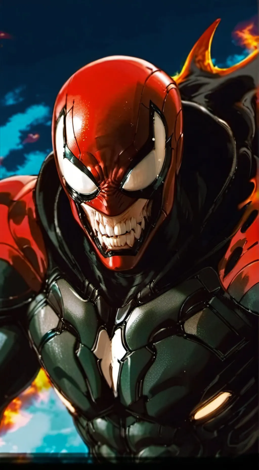 ai character: cf background