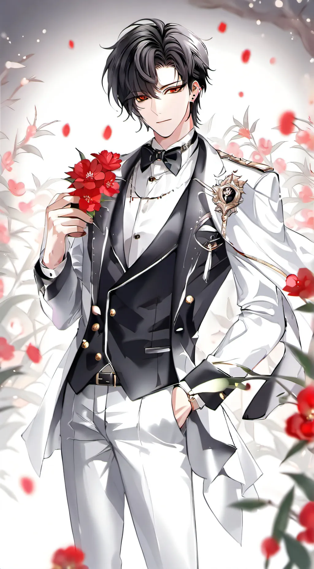 ai character: Zander  background