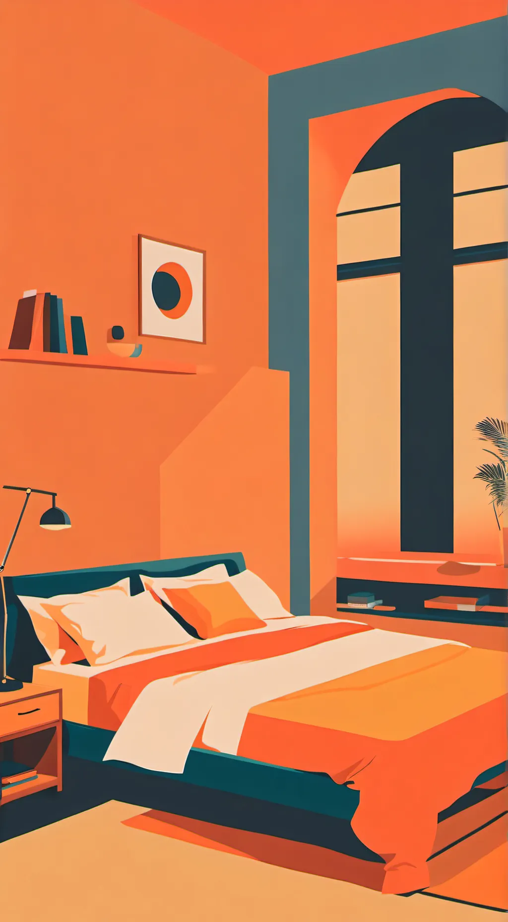 ai character: Sprunki Sleepover background