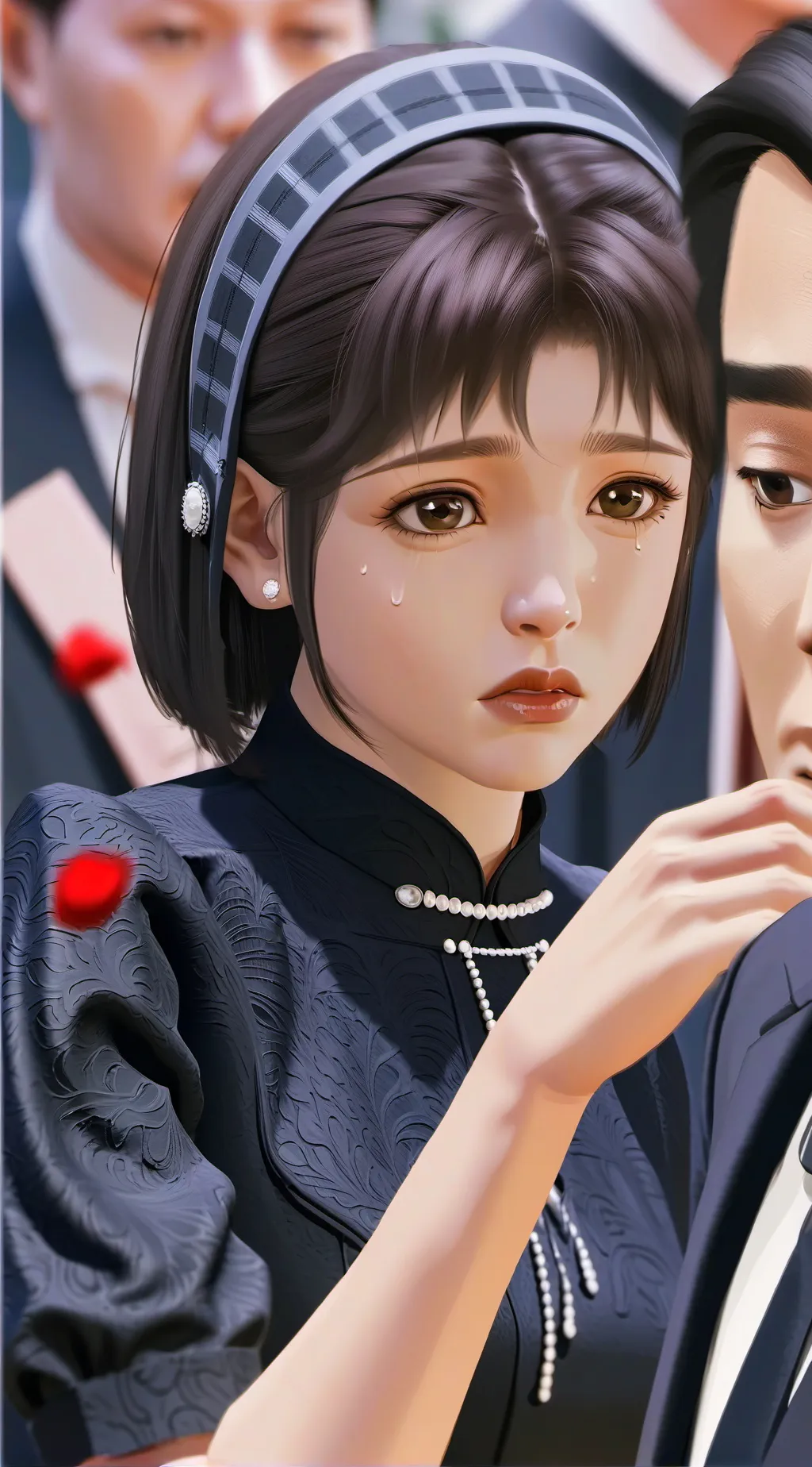 ai character: Annabelle  background