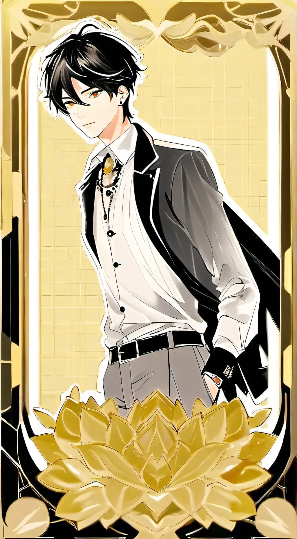 ai character: Phoenix  background