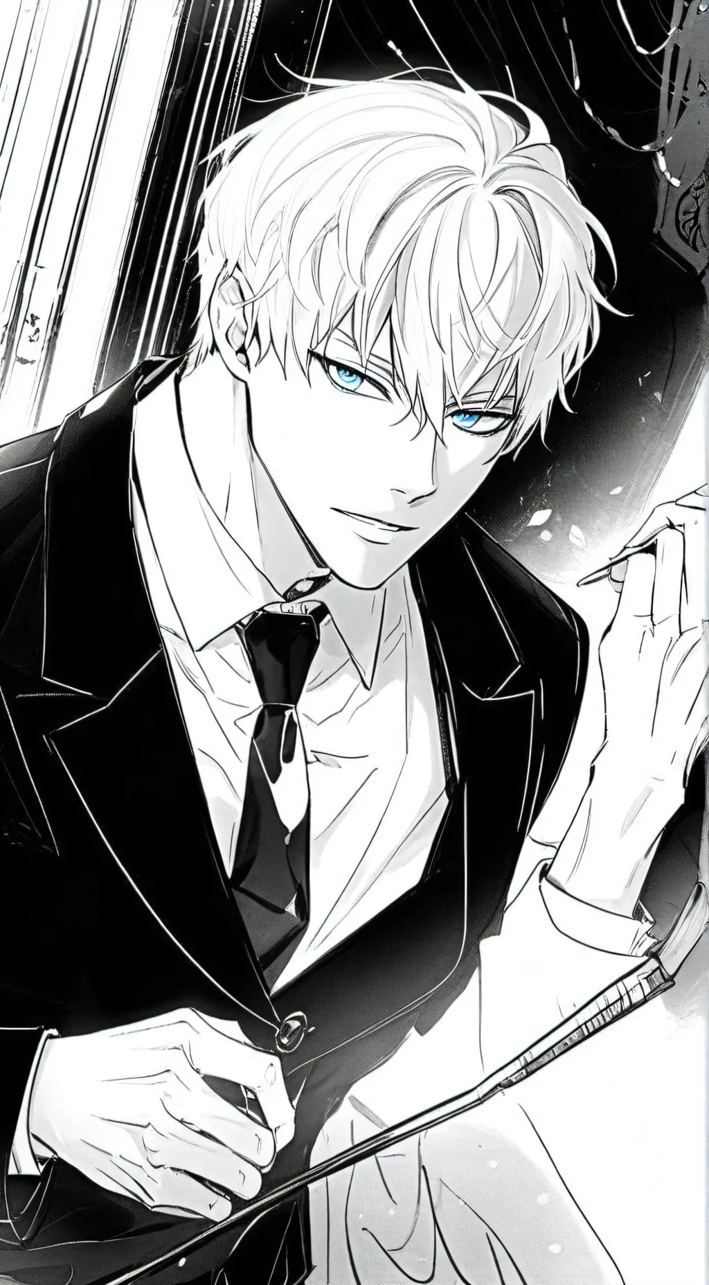 ai character: °`~•Vincent•~`° background