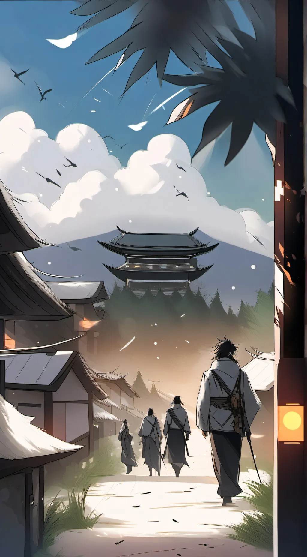 ai character: demon slayer background