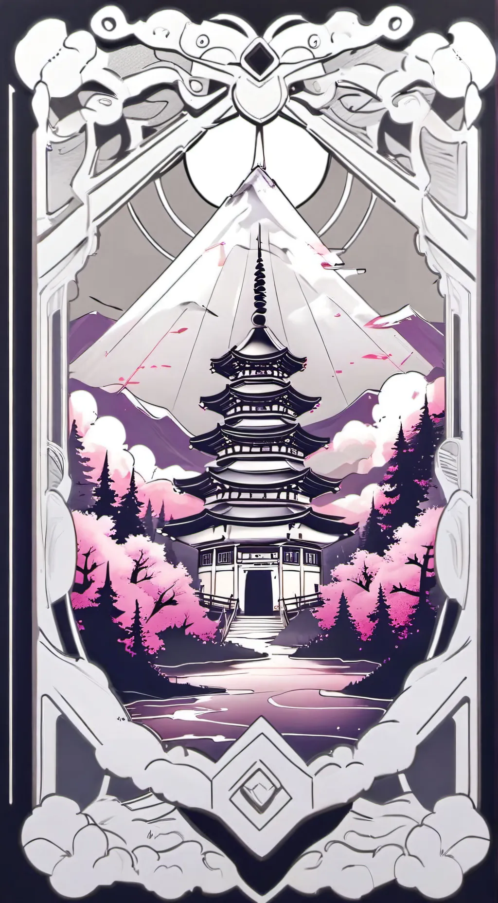 ai character: hii background