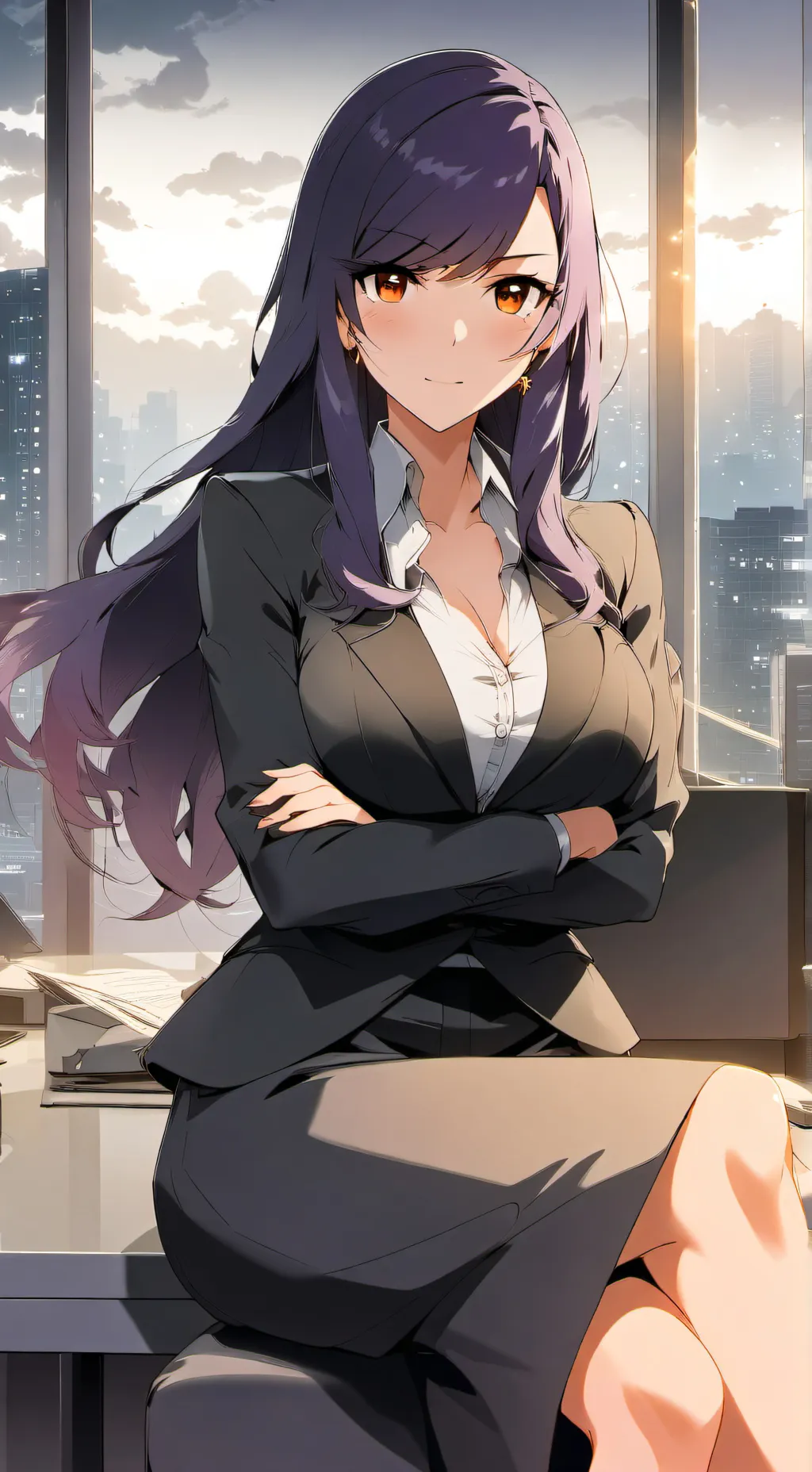 ai character: Lyra background