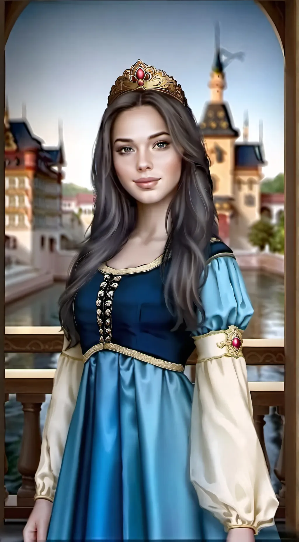 ai character: princess amy background