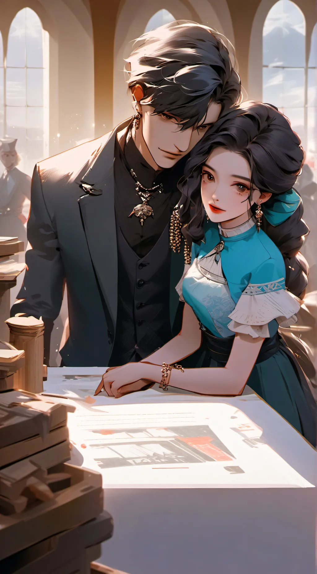 ai character: hawks  background