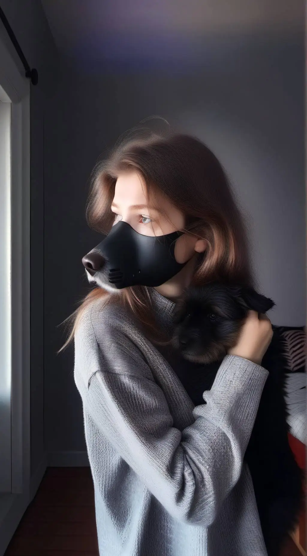 ai character: zoo test background