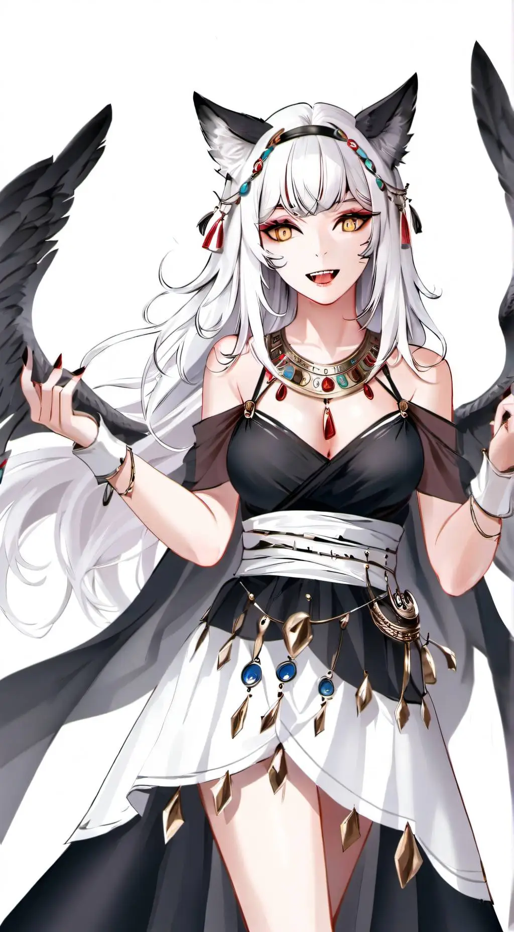 ai character: aura background