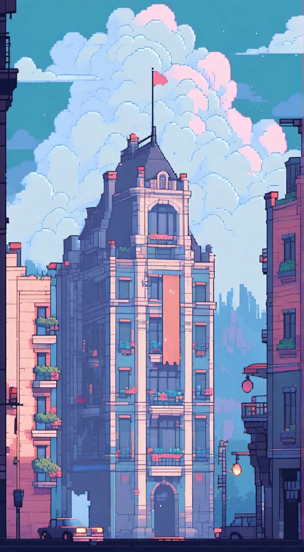 ai character: sibling time background