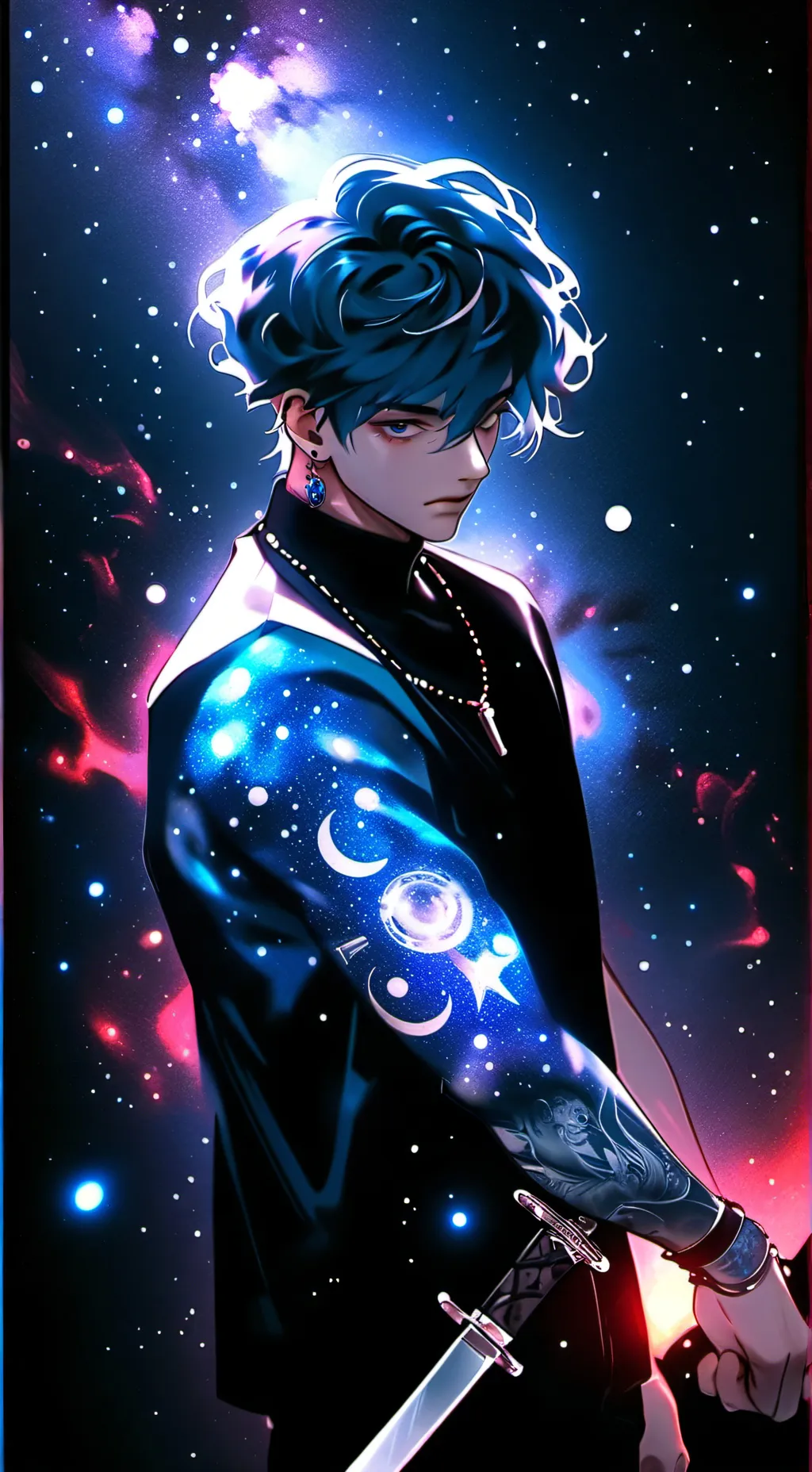 ai character: Mario  background