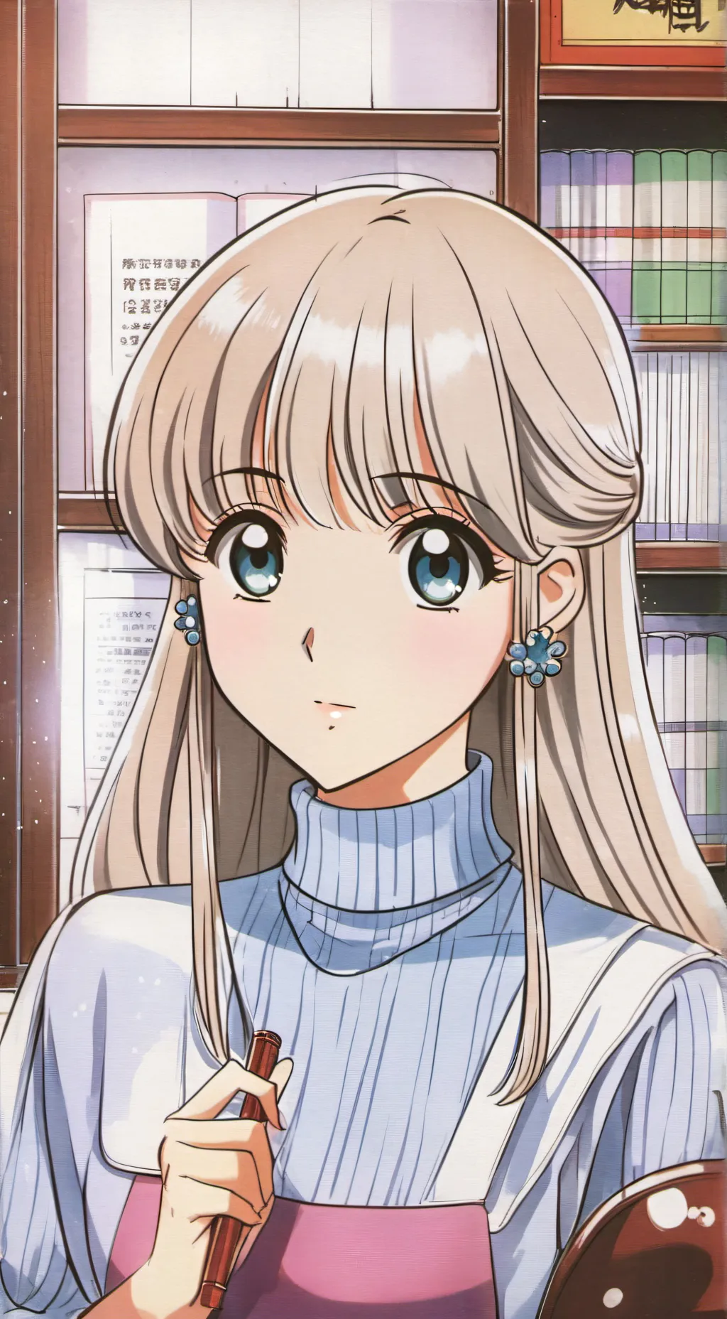 ai character: Hh pick me....? background