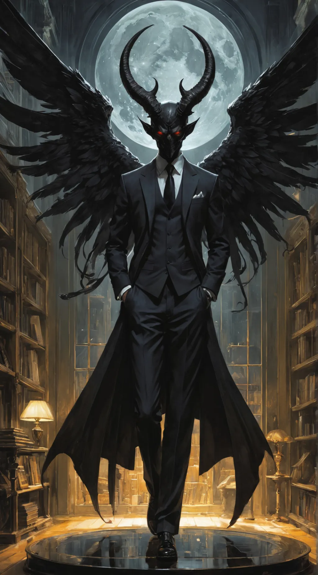 ai character: Azrael background